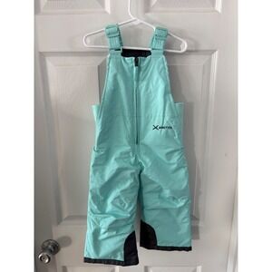 Arctix Toddler 2T Mint Green Insulated Snow‎ Bib Overalls Adjustable Straps